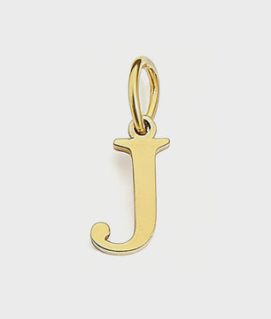 Gouden Initiaal Bedel - Roestvrij Staal - DIY Ketting Bedeltje A-Z