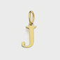 Gouden Initiaal Bedel - Roestvrij Staal - DIY Ketting Bedeltje A-Z