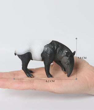 Realistische Dierenfiguren: Miereneter, Tapir, Schuifdiertje & Gordeldier - Educatief Speelgoed voor Kinderen