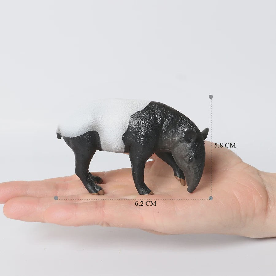 Realistische Dierenfiguren: Miereneter, Tapir, Schuifdiertje & Gordeldier - Educatief Speelgoed voor Kinderen
