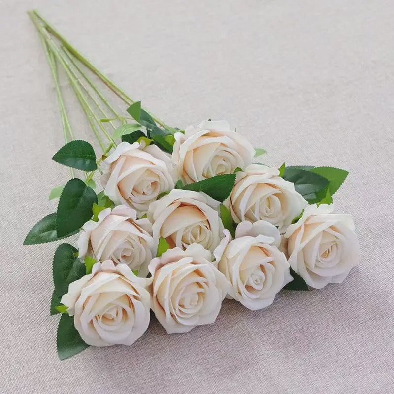 Kunst Rozen Takken - Realistische Kunstbloemen voor Bruiloft & Decoratie (1, 5, 10, 20 stuks)