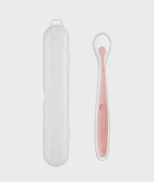 Zachte Siliconen Baby Lepel - Ideaal voor Voedingstraining en Eerste Hapjes