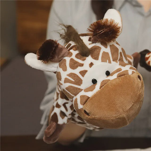 Zachte Pluche Handpoppen - Educatief Speelgoed voor Baby's en Kinderen (Diverse Dieren)