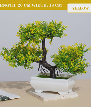 Kunst Bonsai Boom Potted Plant - Decoratieve Kunstplant voor Huis & Kantoor