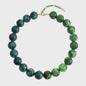 Bohemian Resin Kralen Ketting - Statement Choker met Dubbele Kleuren