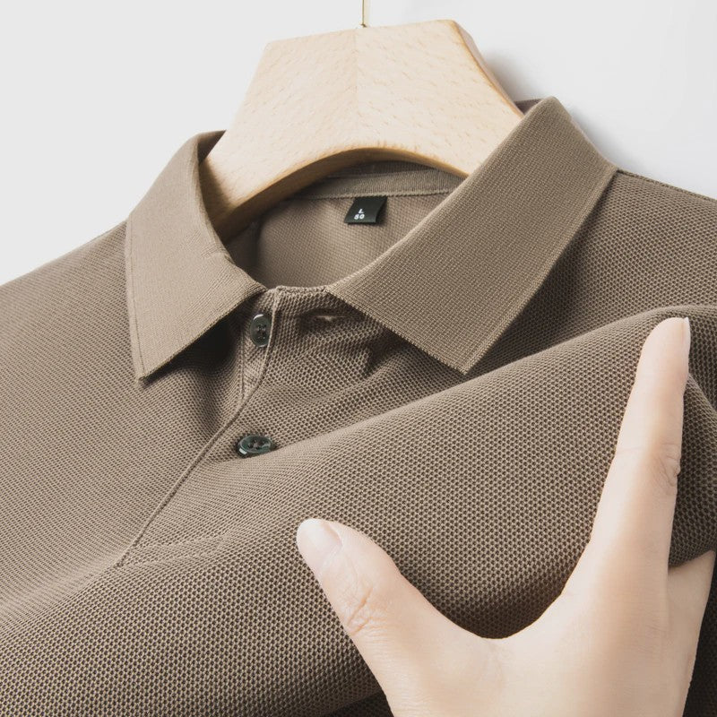 Heren Poloshirt Korte Mouw - 100% Gemerceriseerd Katoen, Ademend & Stijlvol voor Zomer, Golf & Casual