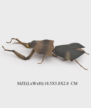 Realistische Insecten Model Figuren: Bidsprinkhaan, Bladwesp & Meer - Educatief Speelgoed & Decoratie