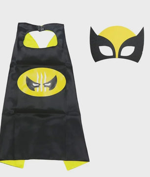 Superheld Cape en Masker Set - Kinderen Cosplay Verkleedkostuum