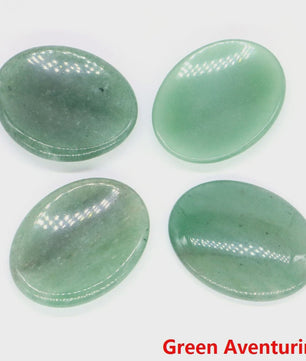 7 Chakra Kristallen Worry Stones - Ovalen Massage & Meditatie Edelstenen (35x45mm)