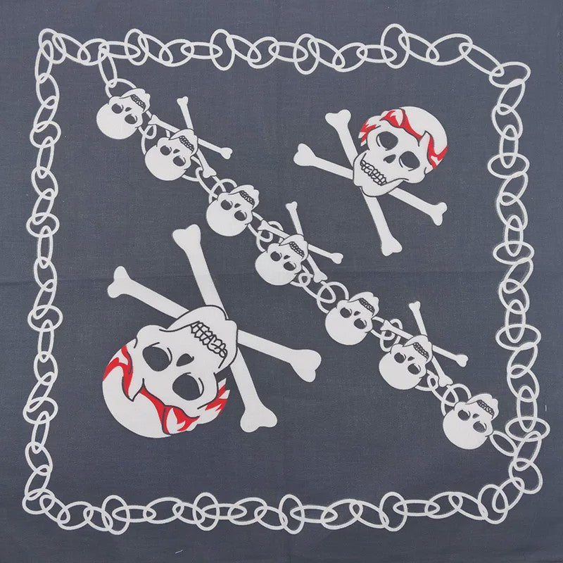 Skull Bandana Katoen - Hip Hop Stijl Hoofddoek & Accessoire
