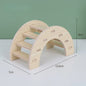 Houten Hamster Villa: Speelhuis met Klimplatform en Verhoogd Platform - Duurzaam Knaagdier Accessoire