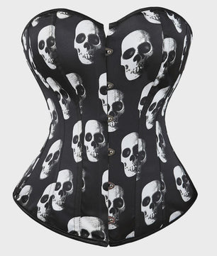 Victoriaans Corset Bustier met Vetersluiting - Plus Size & Vintage Stijl