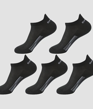 5/10 Paar Katoenen Sneakersokken Heren & Dames - Ademend Mesh & Comfortabel