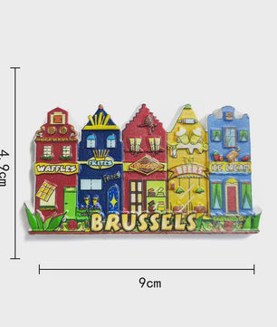 België Koelkastmagneet - Souvenir & Decoratie voor de Keuken