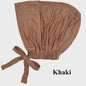 Zachte Modal Binnen Hijab Cap met Strik - Islamitische Turban Hoofddoek