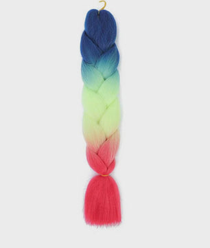 24 Inch Jumbo Braiding Hair Synthetisch Haar Ombre Crochet Braid Extensions voor Dames