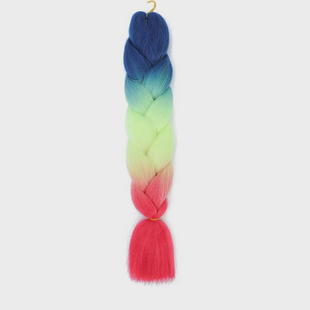 24 Inch Jumbo Braiding Hair Synthetisch Haar Ombre Crochet Braid Extensions voor Dames