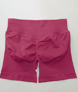 NCLAGEN Seamless Gym Shorts Dames - 4.5 Inch Biker Shorts voor Fitness & Yoga