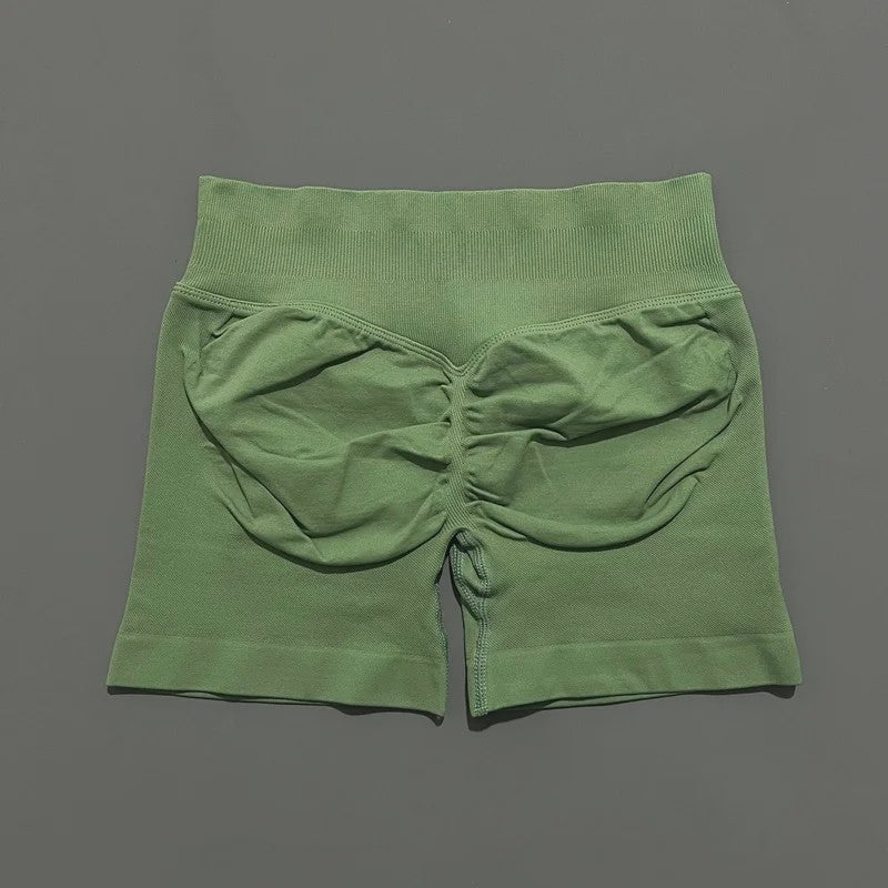 Dames High Waist Push-up Sportshorts - Perfect voor Fitness, Yoga & Workout