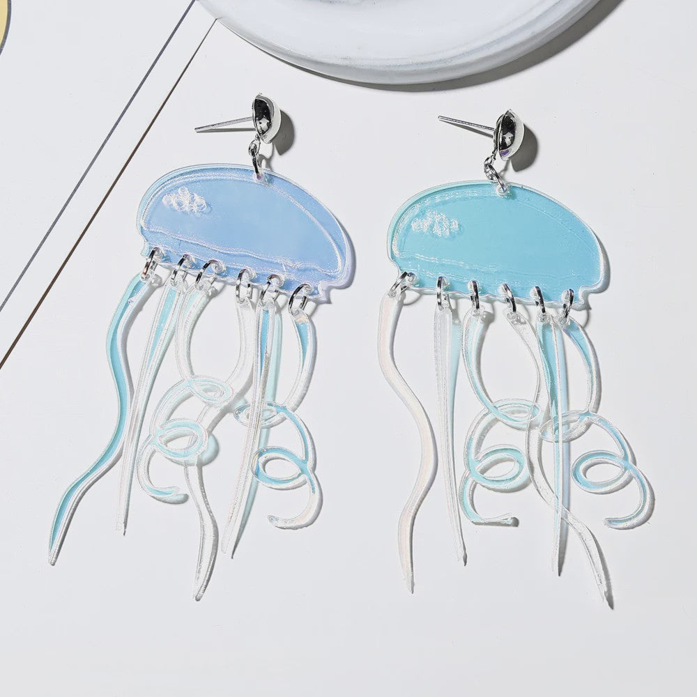 Unieke Acryl Statement Oorbellen - Vrouwen Trendy Party Sieraden