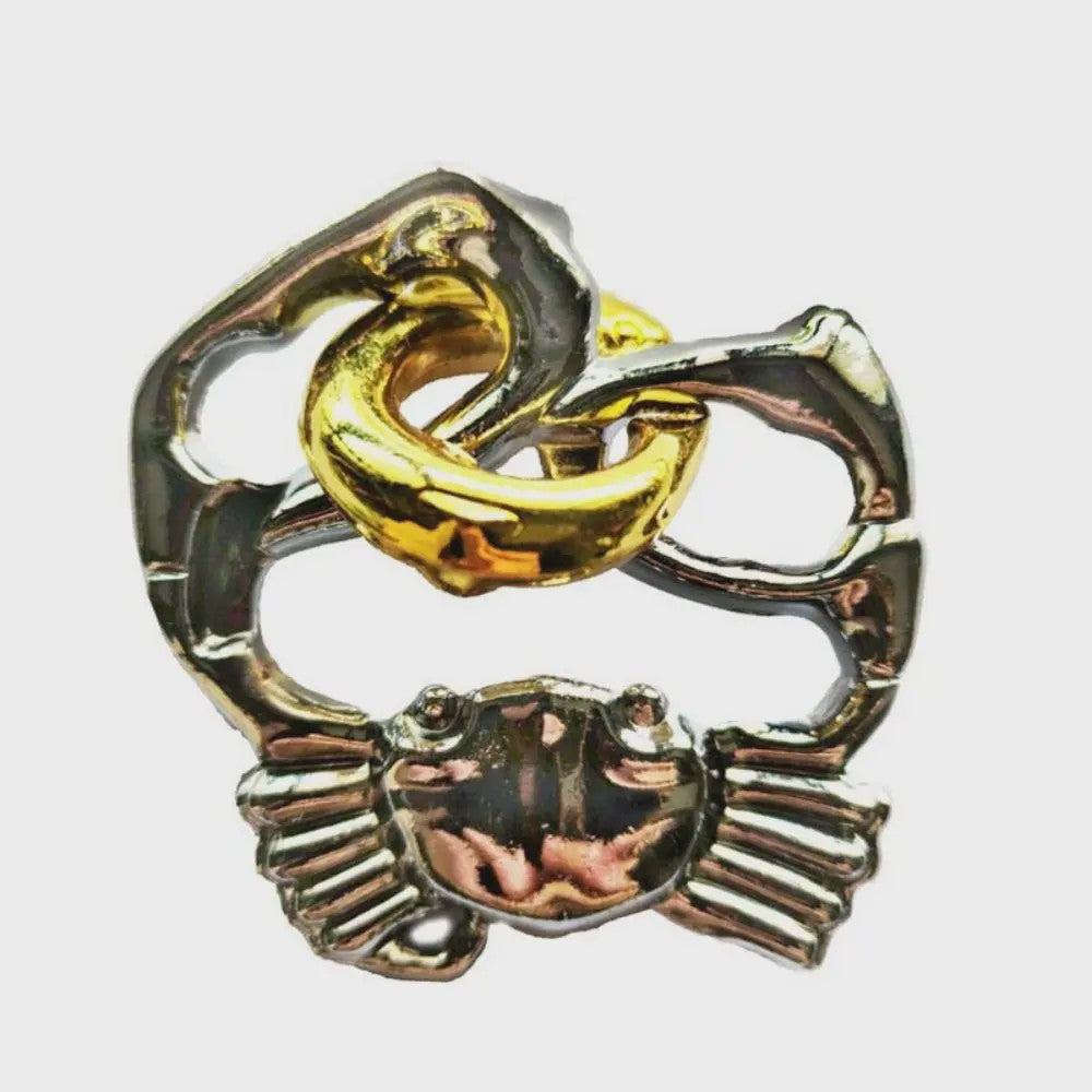 Klassieke Metalen IQ Puzzel Set - Uitdagende Breinbrekers voor Volwassenen