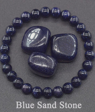 Natuurlijke Blauwe Apatite Kralen Armband - Reiki Energie & Gezondheid