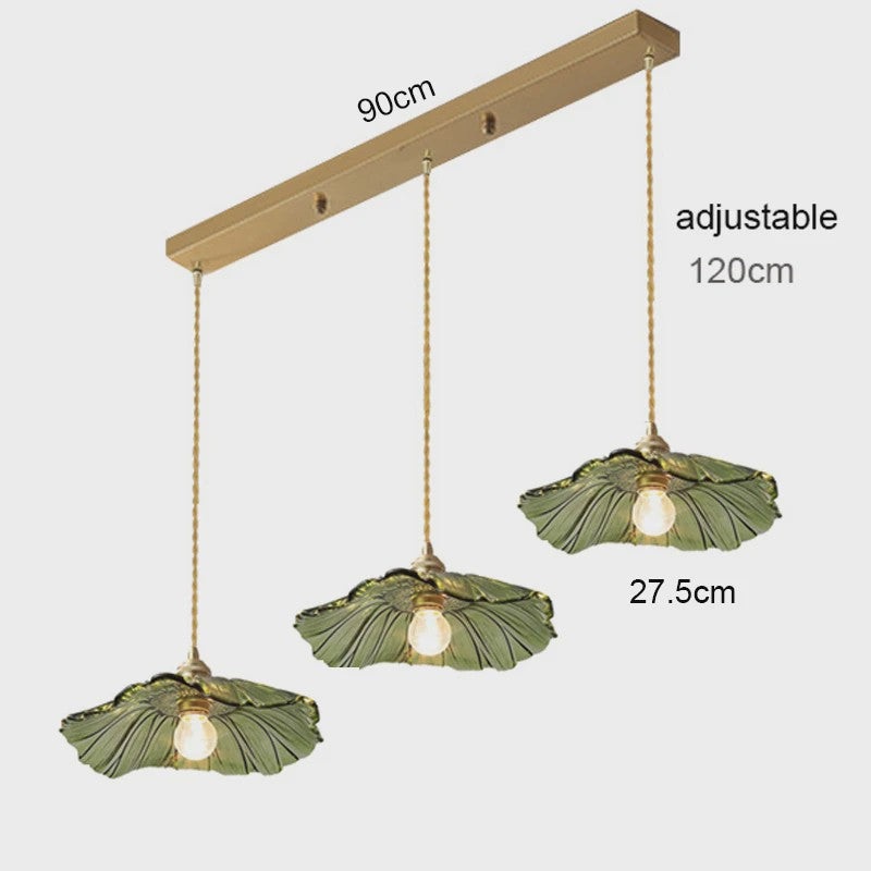 Vintage Bloemen Glazen Hanglamp - Sfeervolle Decoratie voor Woonkamer & Slaapkamer