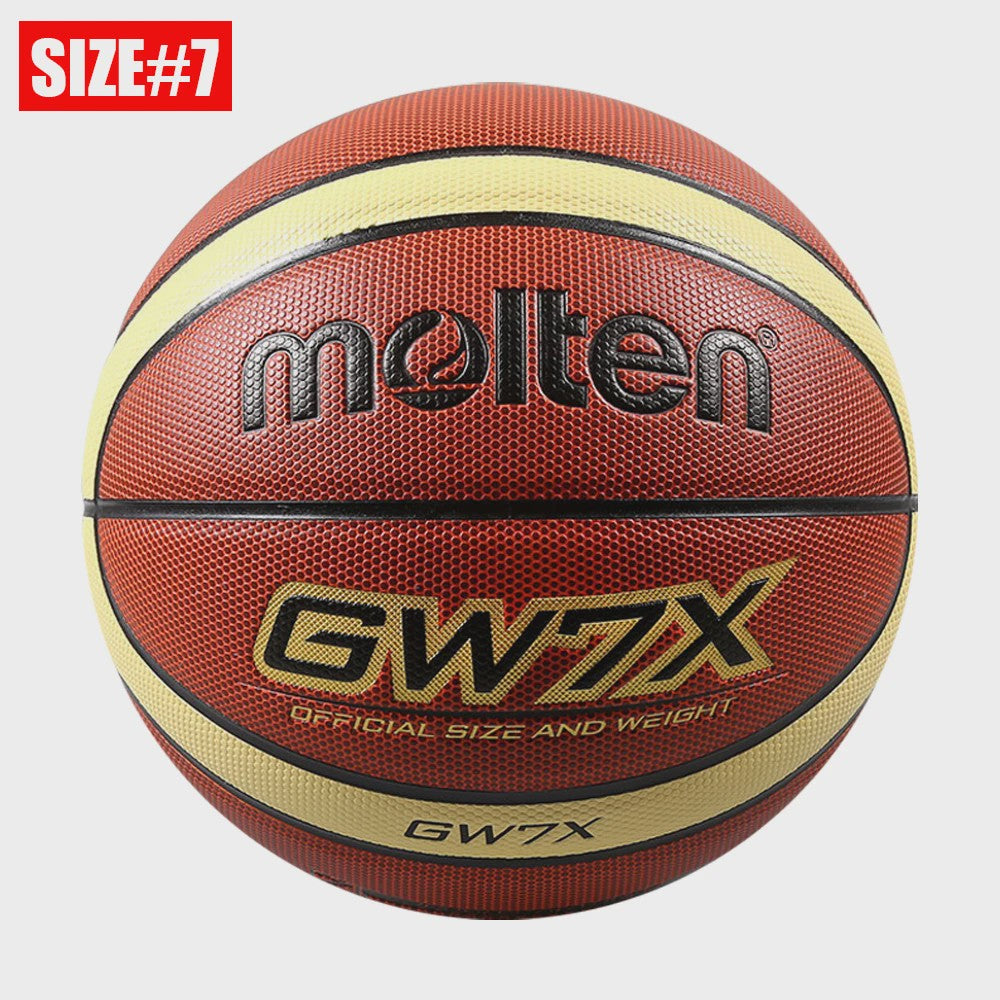 Molten BG3100 Basketbal: Officiële Maat 7, 6, 5 | PU Leer | Indoor & Outdoor Gebruik