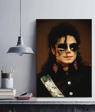 Iconische Michael Jackson Poster - Retro Muziek Kunst Decoratie