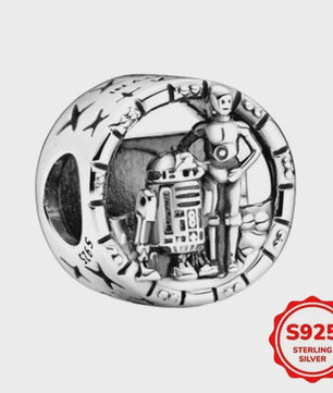 925 Sterling Zilver Star Wars Bedel Armband - Unieke Charms voor Fans