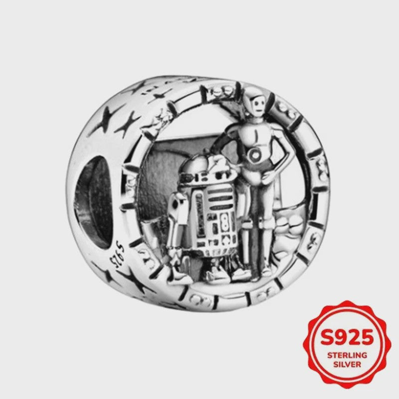 925 Sterling Zilver Star Wars Bedel Armband - Unieke Charms voor Fans