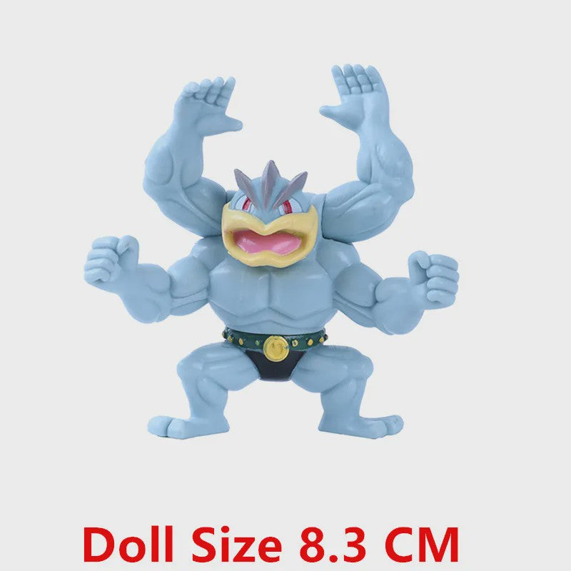 Pokemon Actiefiguren Set (4-9 cm) - Pikachu, Gengar, Eevee & meer - Cadeau & Verzamelen