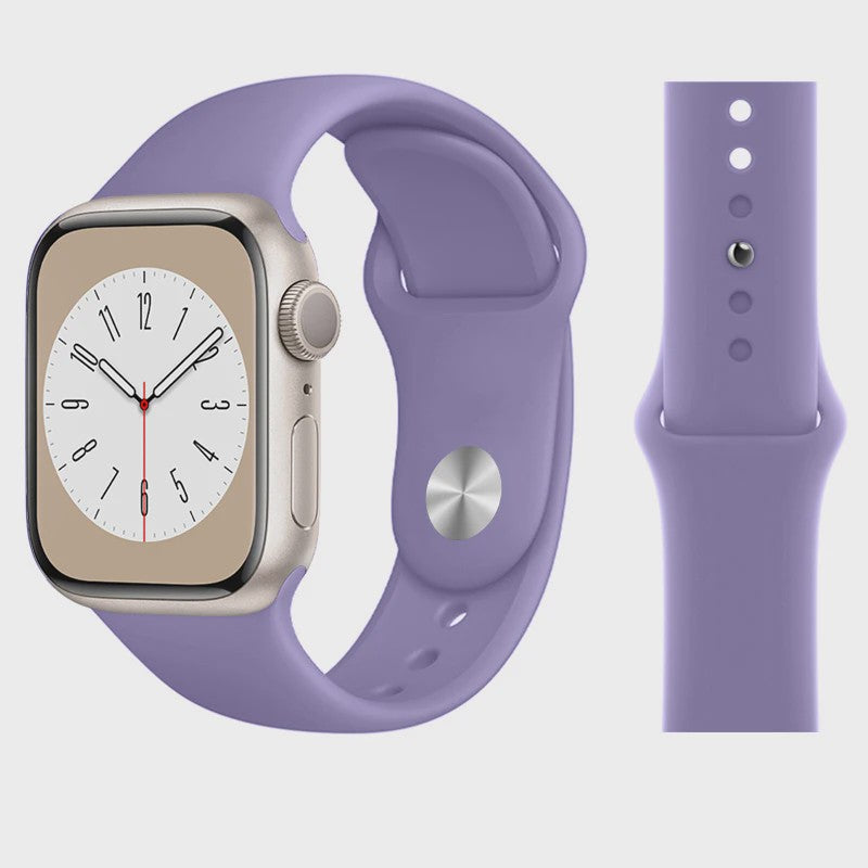 Sport Siliconen Bandje voor Apple Watch 38-49mm - Serie 1 t/m 11, SE, Ultra