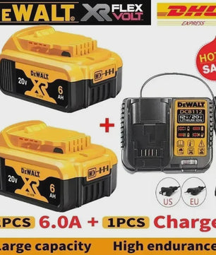 DeWALT FlexVolt 20V/60V MAX 9000mAh Accu - Origineel & Krachtig