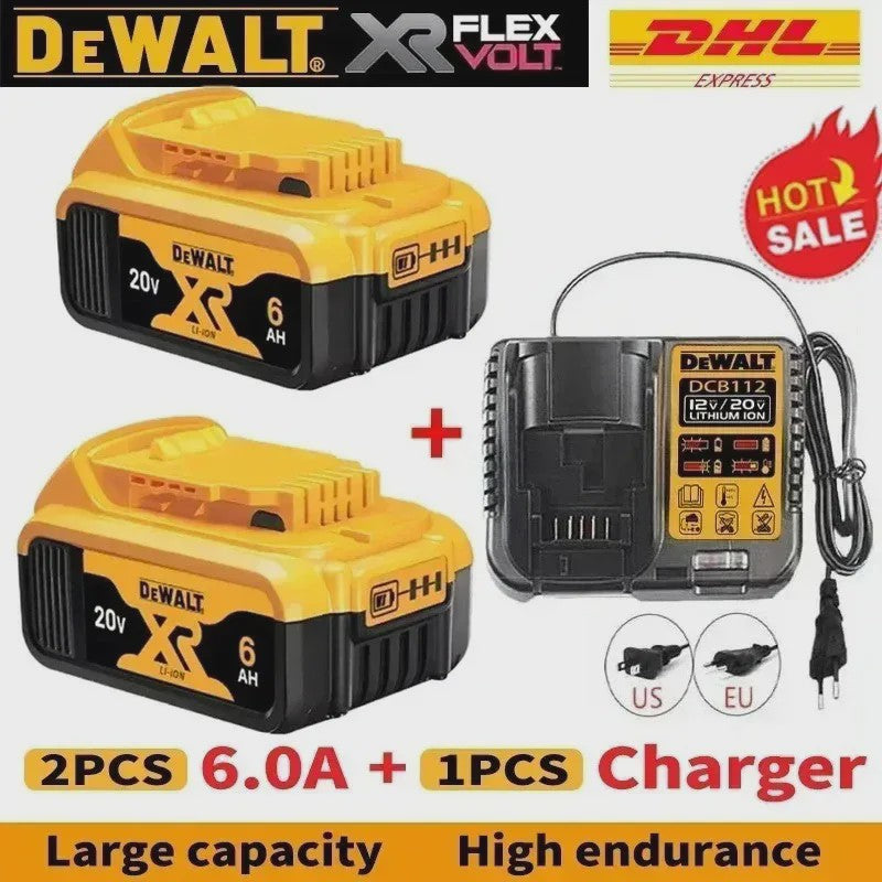 DeWALT FlexVolt 20V/60V MAX 9000mAh Accu - Origineel & Krachtig