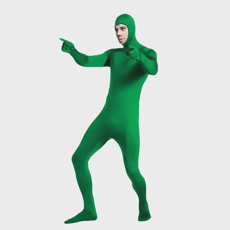 Zentai Jumpsuit: Onzichtbaar Spandex Bodysuit voor Cosplay, Halloween & Feesten