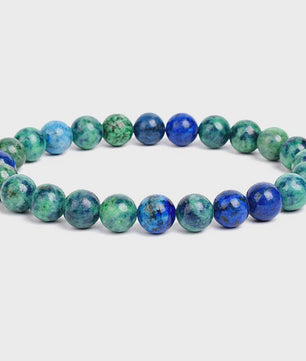 Natuurstenen Kralen Armband - Amethist, Aquamarijn, Jade & meer