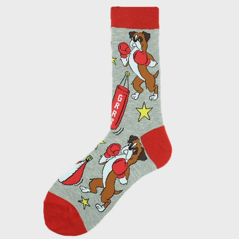 Unisex Happy Socks met Vrolijke Ontwerpen: Dinosaurus, Alien, Haai & Meer