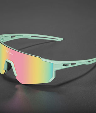 SCVCN Fietsbril Sport Zonnebril UV400 - Wielrennen, MTB, Outdoor