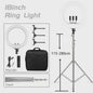 18 Inch Ring Light LED Lamp met Verstelbaar Statief & Telefoonhouder voor YouTube, Foto & Studio