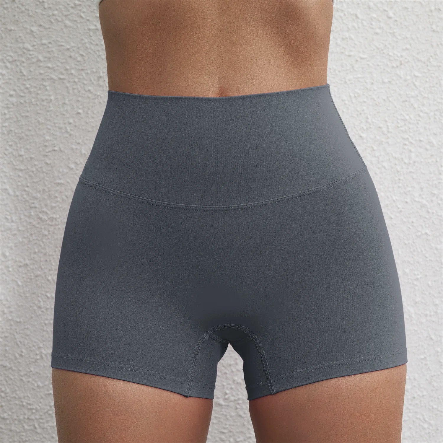 Hoge Taille Compressie Sportshorts voor Dames - Squat Proof & Zacht