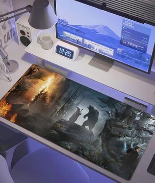 Grote Gaming Muismat XL - Lotrs Film Thema Deskmat voor PC & Bureau
