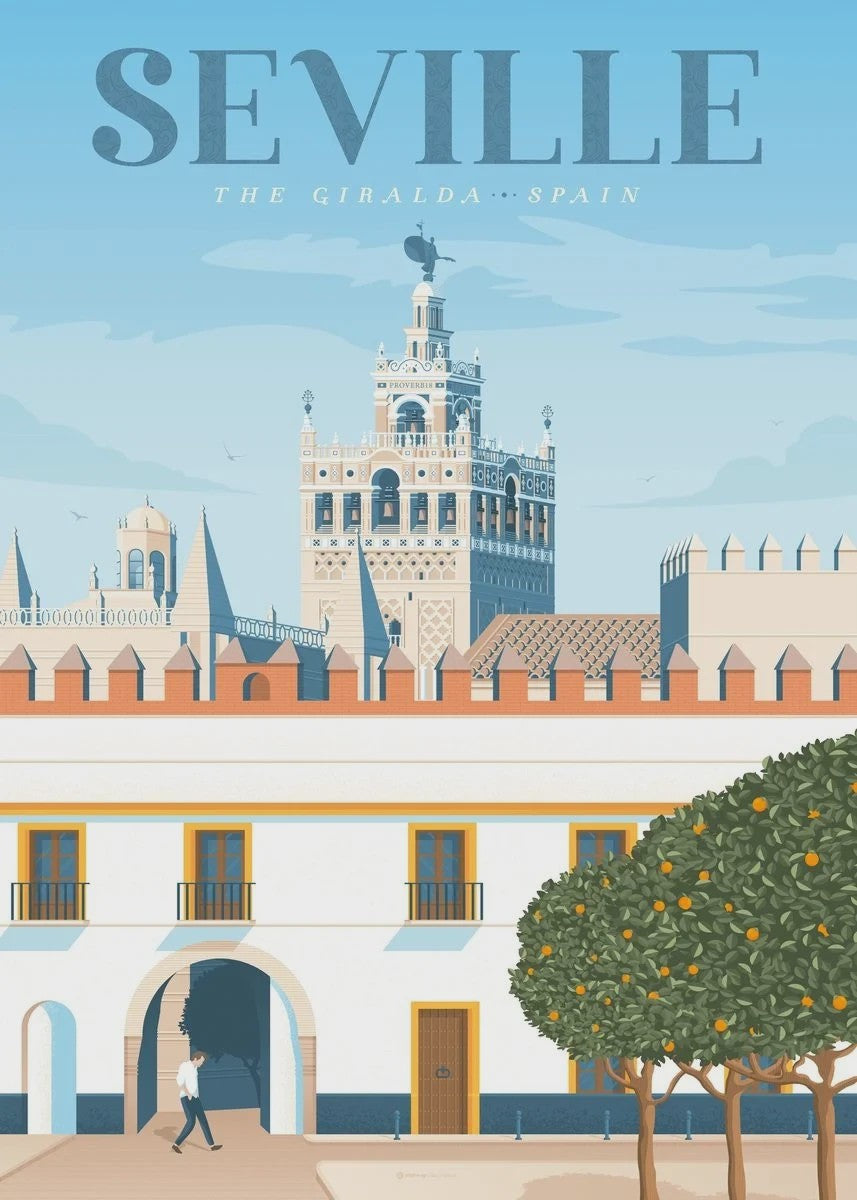 Nordic Canvas Poster: Kleurrijke Reisposters van Europese Steden - Parijs, Nice, Monaco