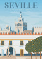 Nordic Canvas Poster: Kleurrijke Reisposters van Europese Steden - Parijs, Nice, Monaco