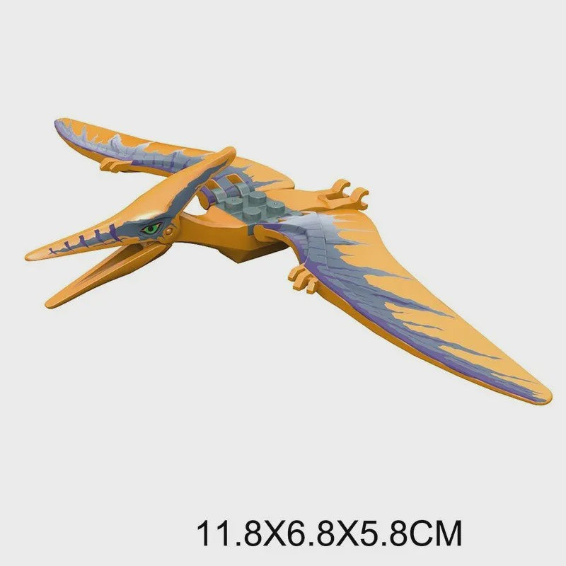 Grote Dinosaurus Bouwstenen Set - T-Rex, Velociraptor & Meer - Speelgoed voor Kinderen