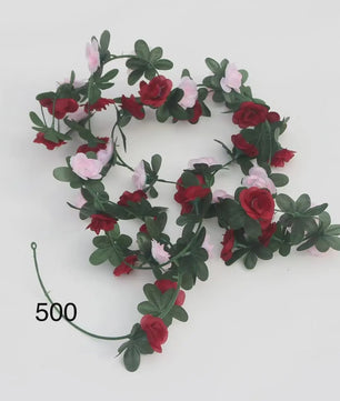 250cm Kunst Rozen Slier - Decoratieve Nepbloemen Slang voor Bruiloft, Huis & Tuin