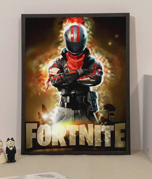 Fortnite Game Poster - Decoratieve Muurkunst voor Fans