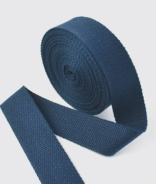 4 Meter Katoenen Band - 1.3mm Dikke Webbing voor Tassen, Riemen & DIY Projecten (20-50mm Breed)