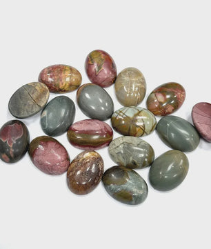10x Kristal Cabochons Ovaal 13x18mm - Natuurlijke Helende Stenen voor Sieraden Maken