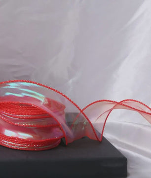 Luxe Chiffon & Organza Lint - Perfect voor Knutselen, Cadeauverpakking & Bruiloftsdecoratie
